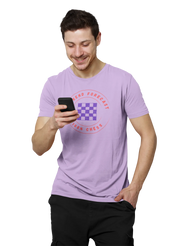 Men Regular Fit Tshirt - Chess Forecast Men Regular Fit Tshirt 180 Lavender | Fullmoon Styles