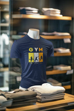 Navy Blue Regular Fit Tshirt - One More Rep Men Regular Fit Tshirt 180 Design | Men Fashion