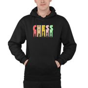 Comfortable Men Regular Fit Hoodie in Black - 320 GSM | Fullmoon Styles