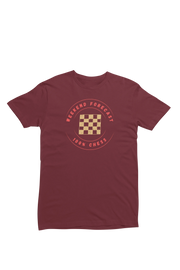 Chess Forecast Women Regular Fit Tshirt 180 Maroon Regular Fit Tshirt - Premium Cotton Women Wear