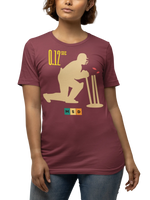 Comfortable Women Regular Fit Tshirt in Maroon - 180 GSM | Fullmoon Styles