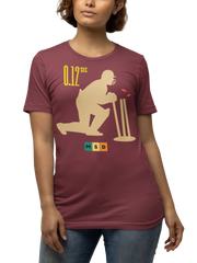 Comfortable Women Regular Fit Tshirt in Maroon - 180 GSM | Fullmoon Styles