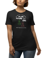 Comfortable Women Regular Fit Tshirt in Black - 180 GSM | Fullmoon Styles