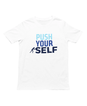 Push Yourself Women Regular Fit Tshirt 180 White Regular Fit Tshirt - Premium Cotton Women Wear