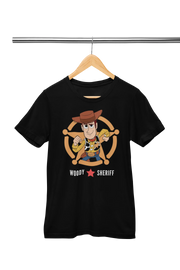 Premium Black Regular Fit Tshirt for Women - 180 GSM Cotton | Fullmoon Styles