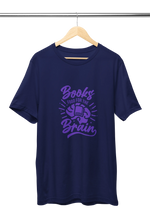 Premium Navy Blue Regular Fit Tshirt for Men - 180 GSM Cotton | Fullmoon Styles