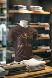 Brown Oversized - Woody Cowboy Mode On Men Oversized 210 Design | Men Fashion