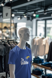 Royal Blue Regular Fit Tshirt - The Godfather Men Regular Fit Tshirt 180 Design | Men Fashion