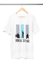 Premium White Regular Fit Tshirt for Men - 180 GSM Cotton | Fullmoon Styles