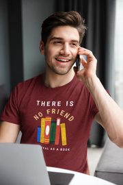 As Loyal As Book Men Regular Fit Tshirt 180 Maroon Regular Fit Tshirt - Premium Cotton Men Wear
