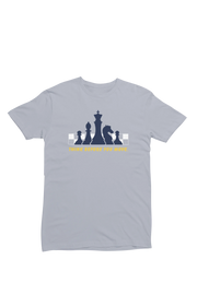 Women Regular Fit Tshirt - Chess Think Before You Move Women Regular Fit Tshirt 180 Gray | Fullmoon Styles