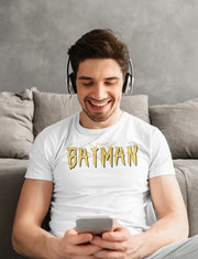 Comfortable Men Regular Fit Tshirt in White - 180 GSM | Fullmoon Styles