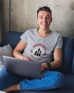 Think Strategically Men Regular Fit Tshirt 180 Gray Regular Fit Tshirt - Premium Cotton Men Wear