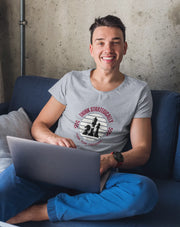 Think Strategically Men Regular Fit Tshirt 180 Gray Regular Fit Tshirt - Premium Cotton Men Wear