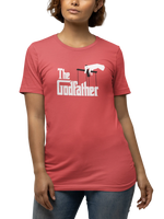 The Godfather Women Regular Fit Tshirt 180 Red Regular Fit Tshirt - Premium Cotton Women Wear