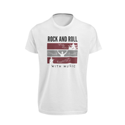 Women Oversized - Rock N Roll With Music Women Oversized 180 White | Fullmoon Styles