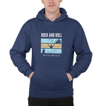 Comfortable Men Regular Fit Hoodie in Navy Blue - 320 GSM | Fullmoon Styles