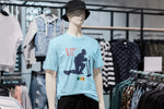 Sky Blue Regular Fit Tshirt - 0 12 Msd Stumping Men Regular Fit Tshirt 180 Design | Men Fashion