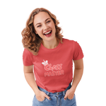 Comfortable Women Regular Fit Tshirt in Red - 180 GSM | Fullmoon Styles