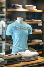 Sky Blue Regular Fit Tshirt - Batman Men Regular Fit Tshirt 180 Design | Men Fashion