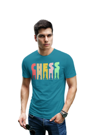 Comfortable Men Oversized in Teal Blue - 240 GSM | Fullmoon Styles
