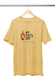 Premium Beige Regular Fit Tshirt for Women - 180 GSM Cotton | Fullmoon Styles